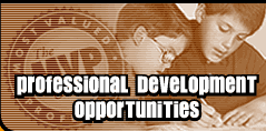 Professional Development Opportunities